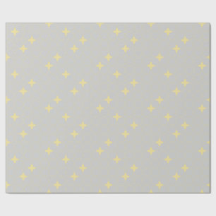 Quatrefoil Geometric Pattern Wrapping Paper