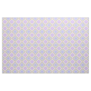 Quatrefoil Pastel Fabric