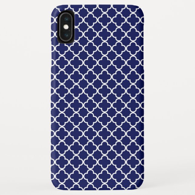 Quatrefoil Pattern Case-Mate iPhone Case (Back)