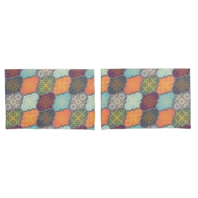 Quatrefoil Pillowcase (Front-Set)