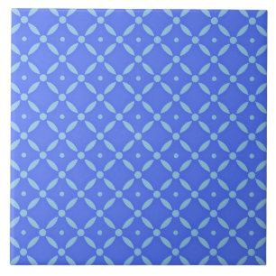 Quatrefoll Blue Pattern Tile