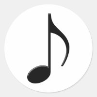 Quaver - Eighth Note Music Symbol