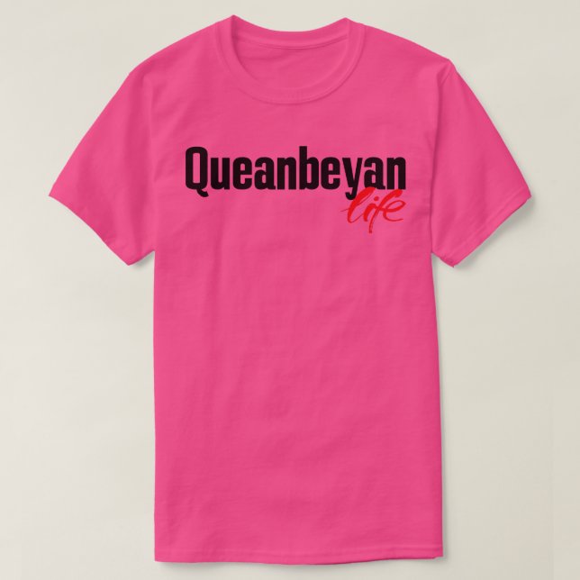 Queanbeyan Life T-Shirt (Design Front)