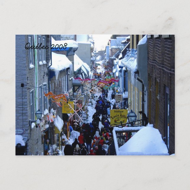 Quebec 2008 postcard (Front)