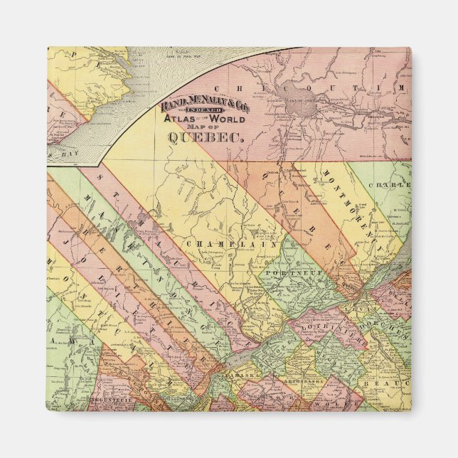 Quebec 2 magnet (Front)