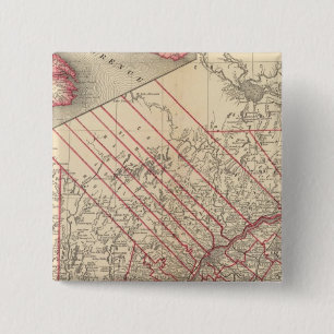 Quebec 3 15 cm square badge