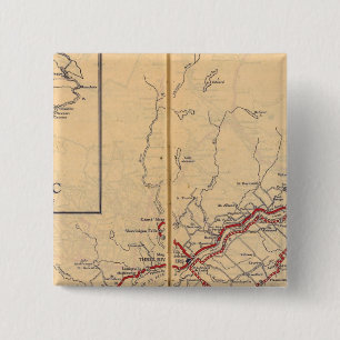 Quebec 4 15 cm square badge