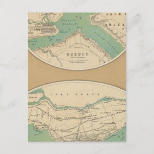 Quebec and its Environments Postcard