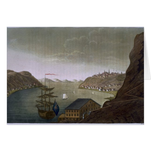 Quebec and the St. Lawrence River, plate 4 from 'L (Front Horizontal)