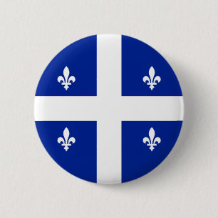 Quebec_button#01 6 Cm Round Badge