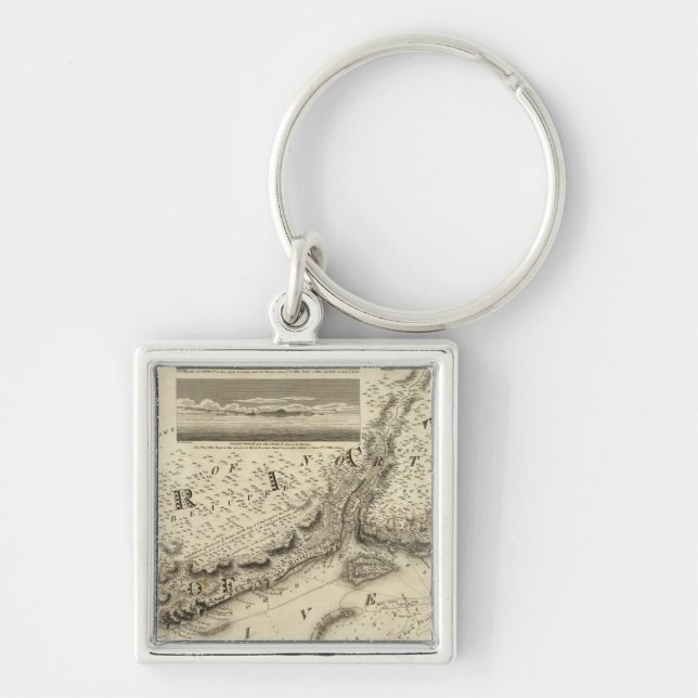 Quebec, Canada 2 Key Ring (Front)