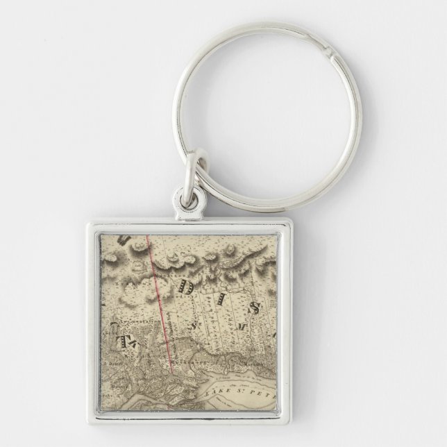 Quebec, Canada 4 Key Ring (Front)