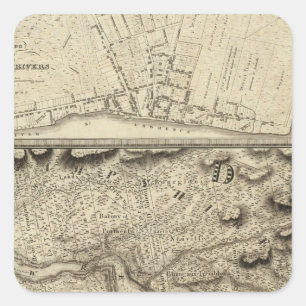 Quebec, Canada 6 Square Sticker