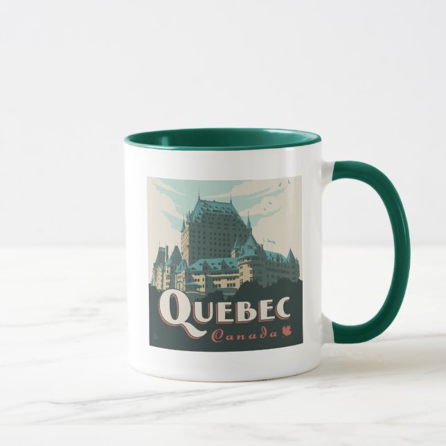 Quebec Canada | Château Frontenac Mug (Right)