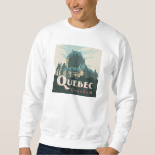 Quebec Canada   Château Frontenac Sweatshirt