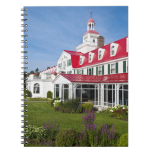 Quebec, Canada. Historic Hotel Tadoussac, 2 Notebook