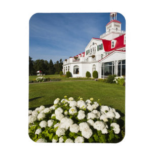 Quebec, Canada. Historic Hotel Tadoussac, 3 Magnet