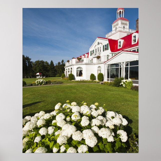 Quebec, Canada. Historic Hotel Tadoussac, 3 Poster (Front)