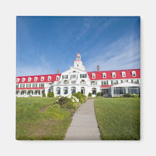 Quebec, Canada. Historic Hotel Tadoussac, Magnet