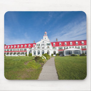 Quebec, Canada. Historic Hotel Tadoussac, Mouse Pad