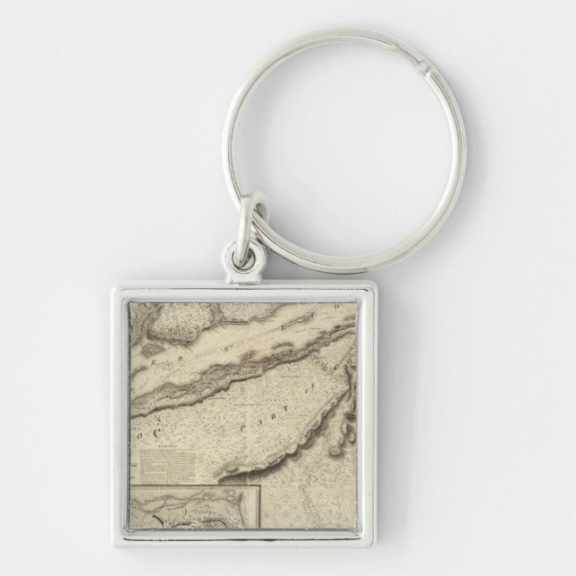 Quebec, Canada Key Ring (Front)