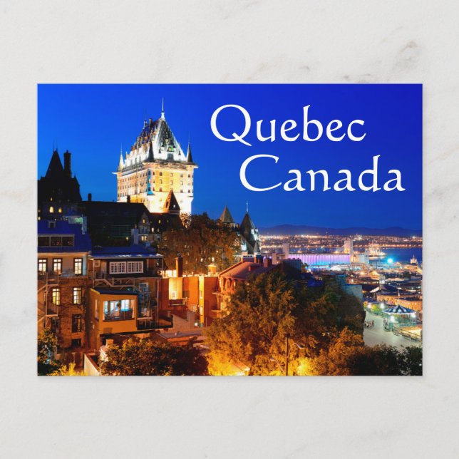 Quebec Canada  Postcard (Front)