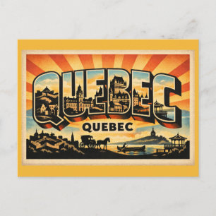 Quebec City Historic Capital Postcard