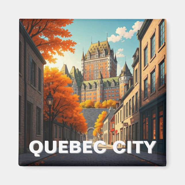 Quebec City Magnet (Front)