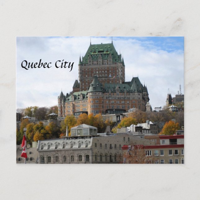Quebec City Postcard (Front)