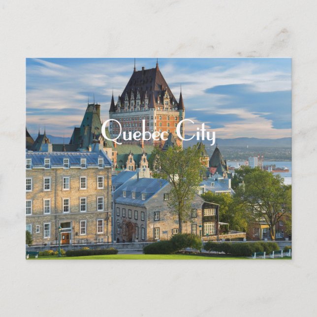QUEBEC CITY POSTCARD (Front)
