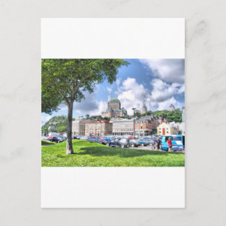 Quebec city postcard