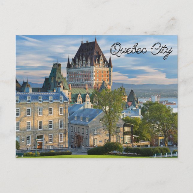 QUEBEC CITY POSTCARD (Front)