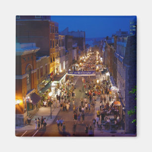 Quebec City Summer Festival Rue Saint-Jean Magnet