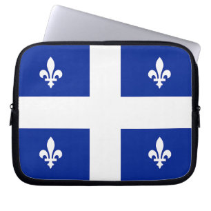Quebec Flag Laptop Sleeve