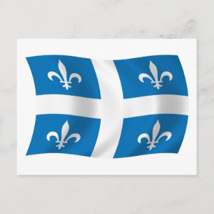 Quebec Flag Postcard