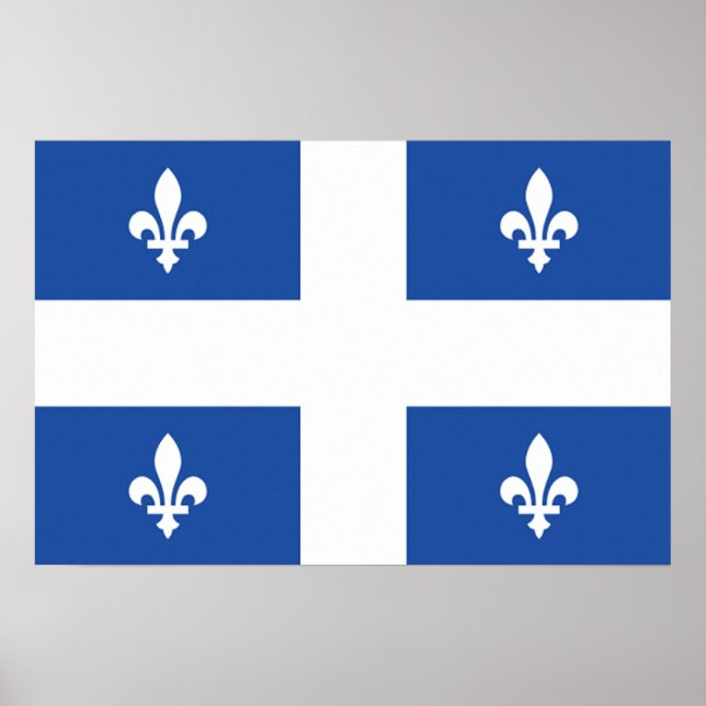 Quebec Flag Poster (Front)