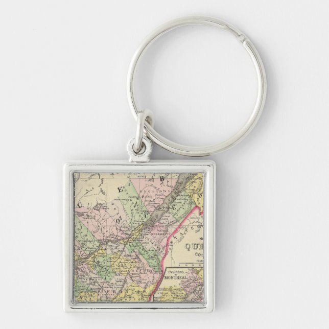 Quebec Key Ring (Front)