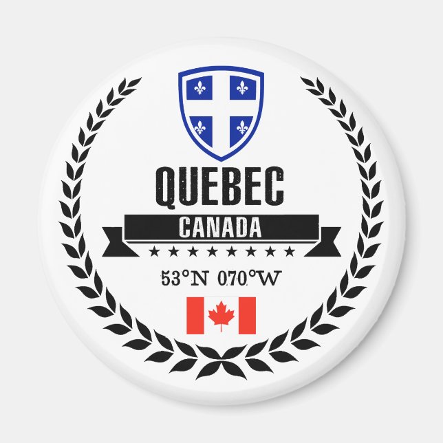 Quebec Magnet (Front)