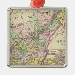 Quebec Metal Tree Decoration