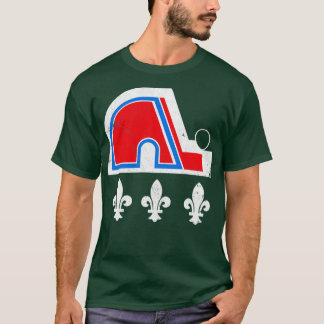 Quebec Nordiques 90s Hockey Team1 T-Shirt
