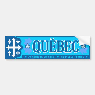 Québec. Nouvelle-France Bumper Sticker