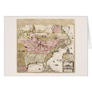 Quebec/Nouvelle-France mediaeval french map Americ