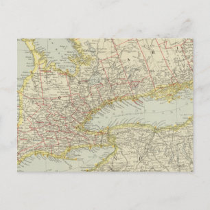 Quebec, Ontario, Canada Postcard