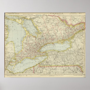 Quebec, Ontario, Canada Poster
