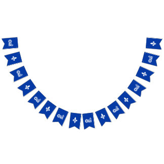 QUEBEC OUI BUNTING 