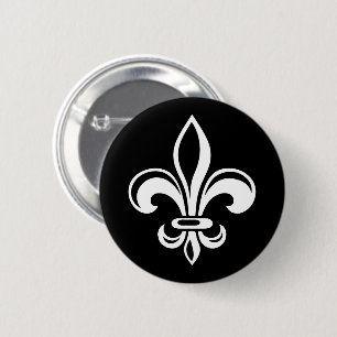 Québec patriote fleur de lys français VOS COULEURS 6 Cm Round Badge