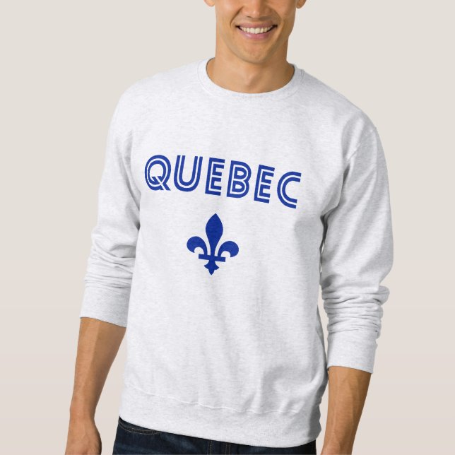 Quebec Retro Sweatshirt (Front)