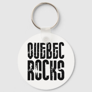Quebec Rocks Key Ring