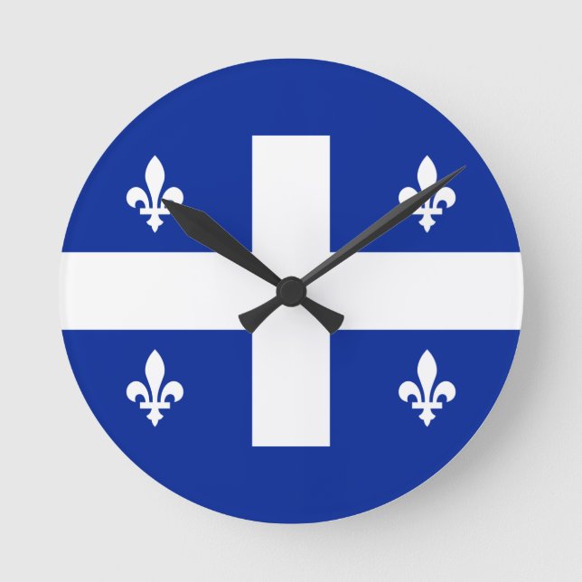 quebec round clock (Front)