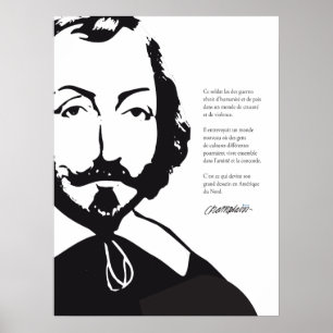 Québec Samuel de Champlain 1608 Nouvelle-France Poster